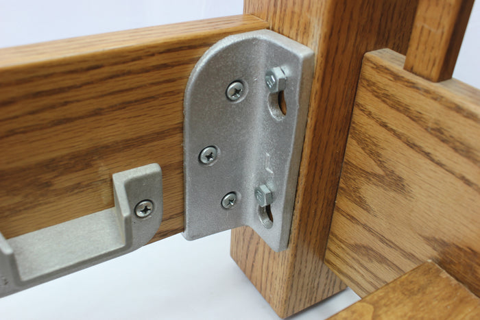No-Mortise Corner Bed Bracket, Set of 4