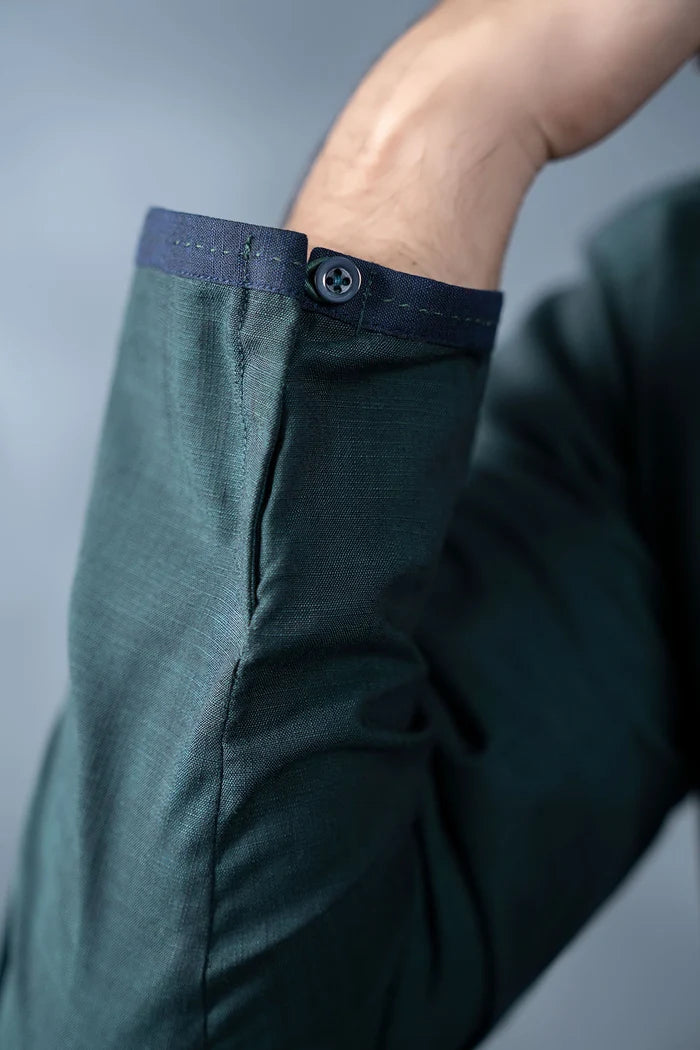 Nova Yarn Dyed Khaddar Kurta