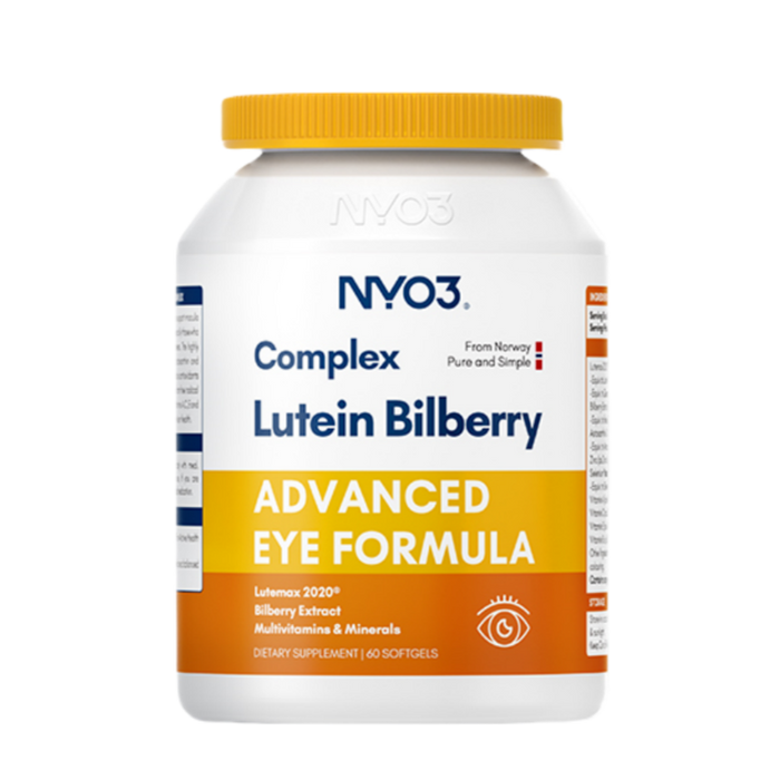 NYO3 Complex Lutein Bilberry Advanced Eye Formula