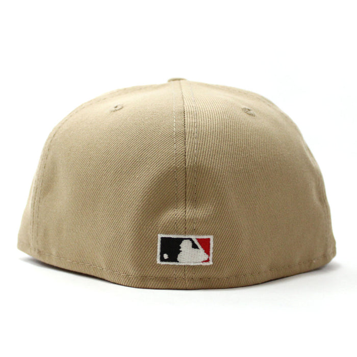 Oakland Athletics 1987 All Star Game New Era 59Fifty Fitted Hat (Glow in the Dark Camel Red Under Brim)