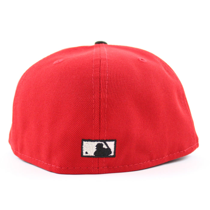 Oakland Athletics 1987 All Star Game New Era 59Fifty Fitted Hat (Red Black Gray Under Brim)