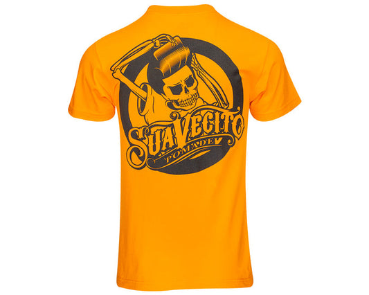 Suavecito OG Safety Orange Tee - Back