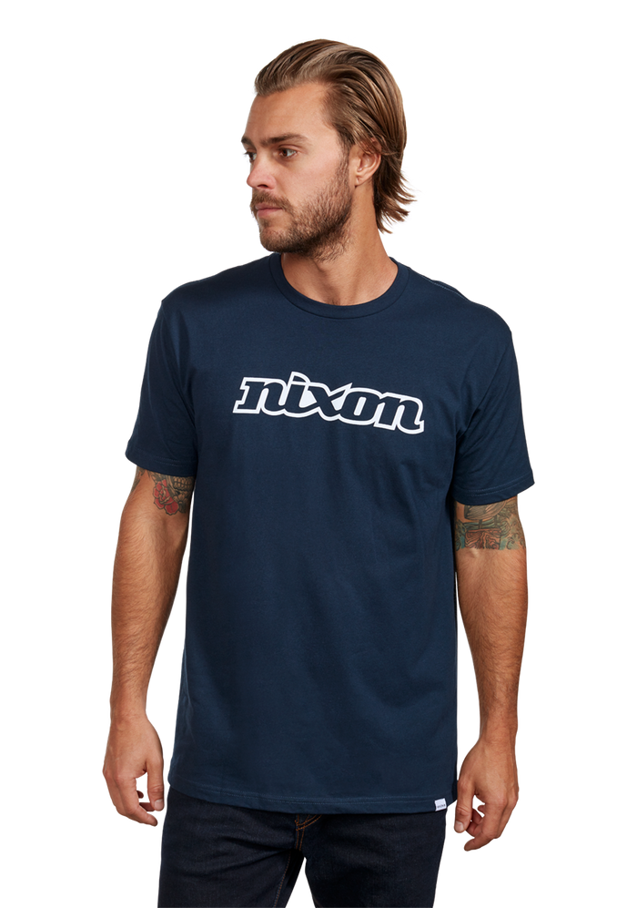 OG Script Eco-Repreve® T-Shirt - Navy / White