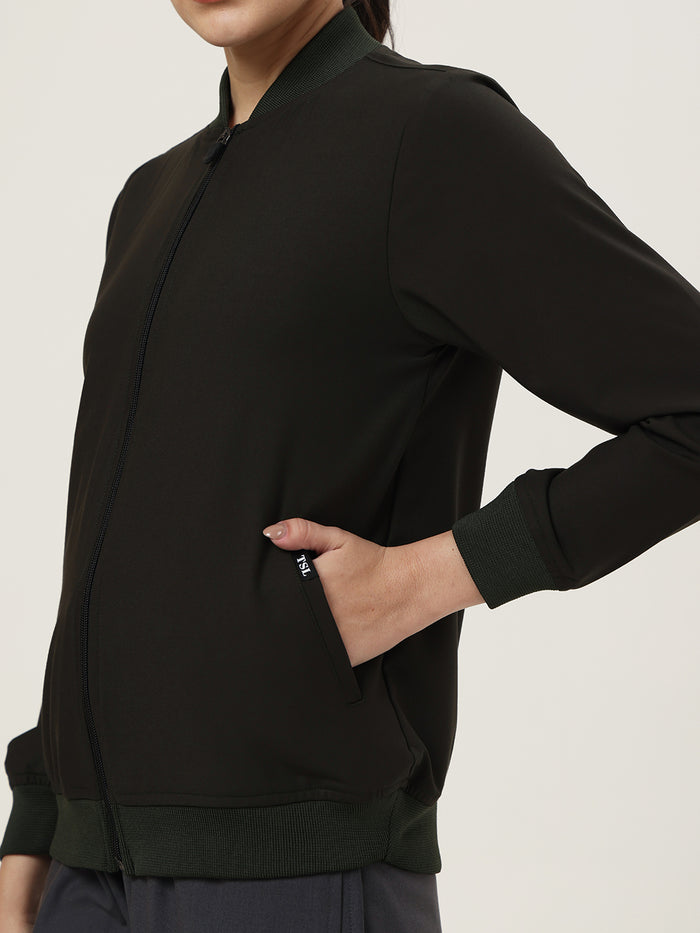 Olive Jacket Women