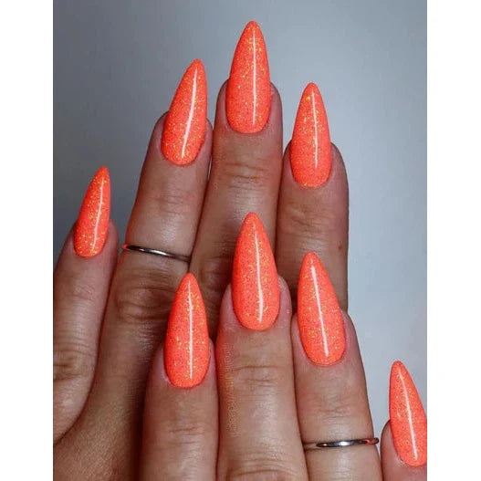 P+ Orange Crush, Glitter Gel Polish, 15 ml (C)