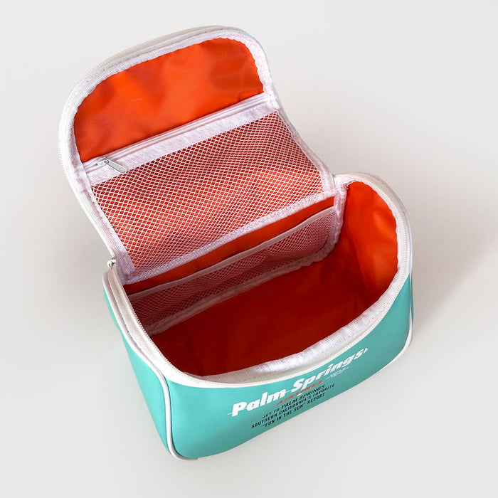 Palm Springs Airlines Accessory Bag - Aqua - Destination PSP