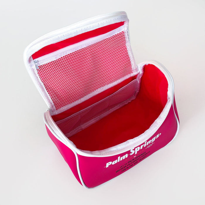 Palm Springs Airlines Accessory Bag - Pink - Destination PSP