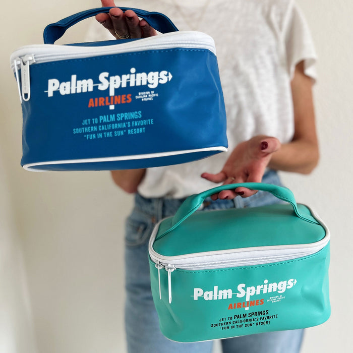 Palm Springs Airlines Box Bag - Blue - Destination PSP