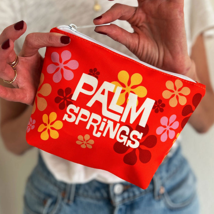 Palm Springs Modfest Pouch - Orange - Destination PSP