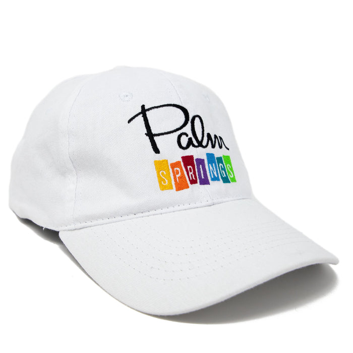 Desert Modern Oasis Rainbow Cap - White - Destination PSP
