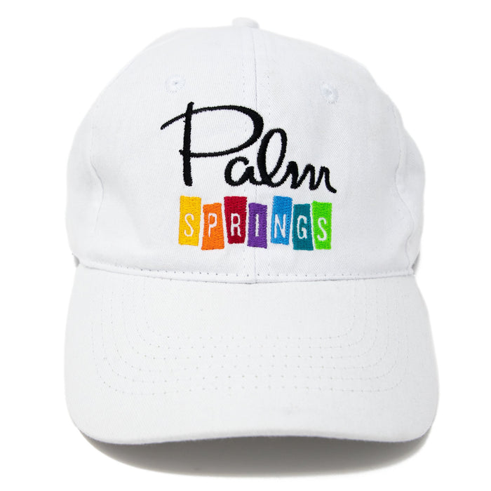 Desert Modern Oasis Rainbow Cap - White - Destination PSP