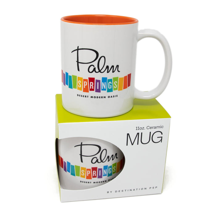 Palm Springs Rainbow Mugs - Destination PSP