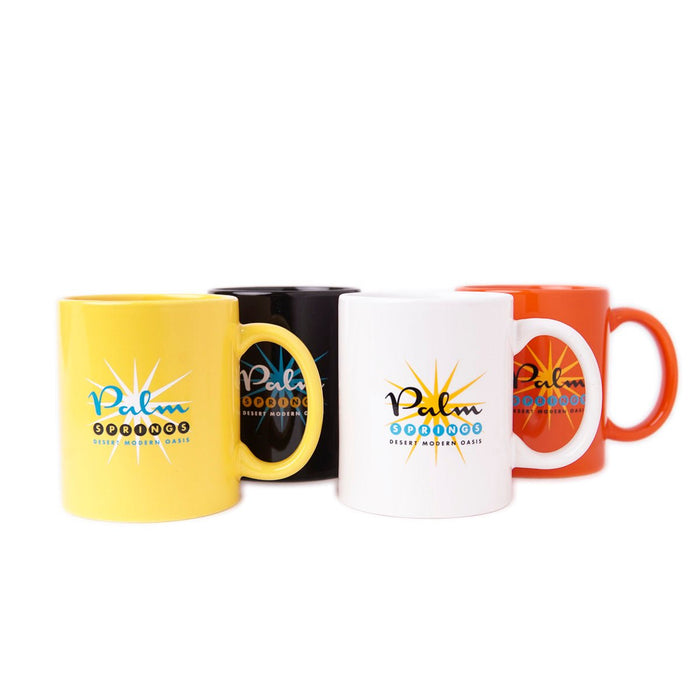 Palm Springs Starburst Design Coffee Mug - Destination PSP