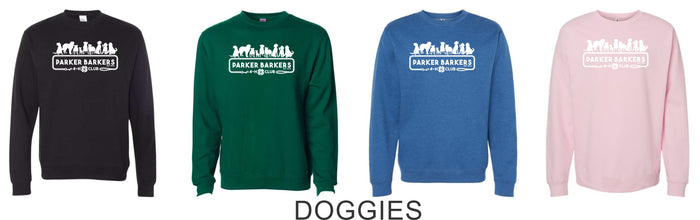 Parker Barkers Crewneck Sweatshirt- 3 designs