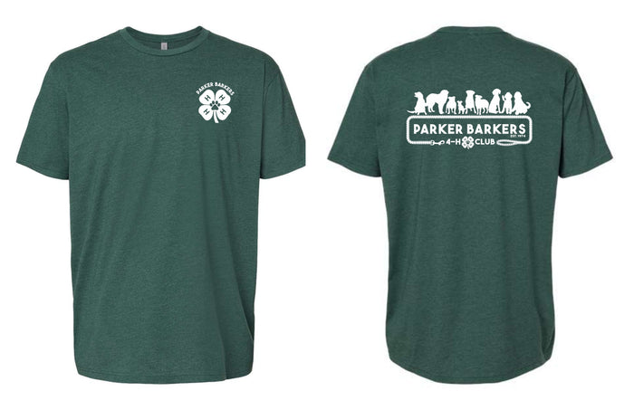 Parker Barkers DOGGIES Unisex Tee- 4 Colors
