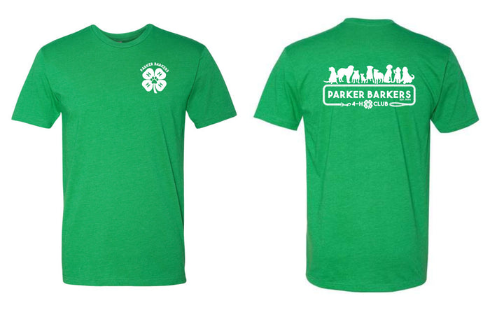 Parker Barkers DOGGIES Unisex Tee- 4 Colors