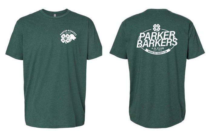 Parker Barkers LOGO Unisex Tee- 4 Colors