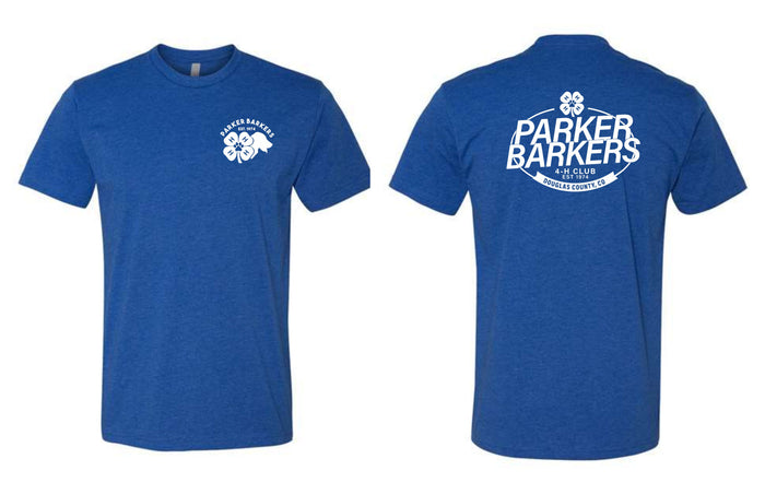 Parker Barkers LOGO Unisex Tee- 4 Colors
