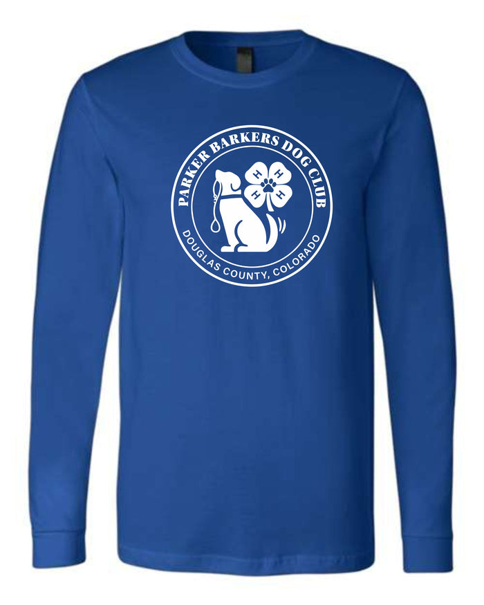 Parker Barkers Unisex Long Sleeve CIRCLE Tee