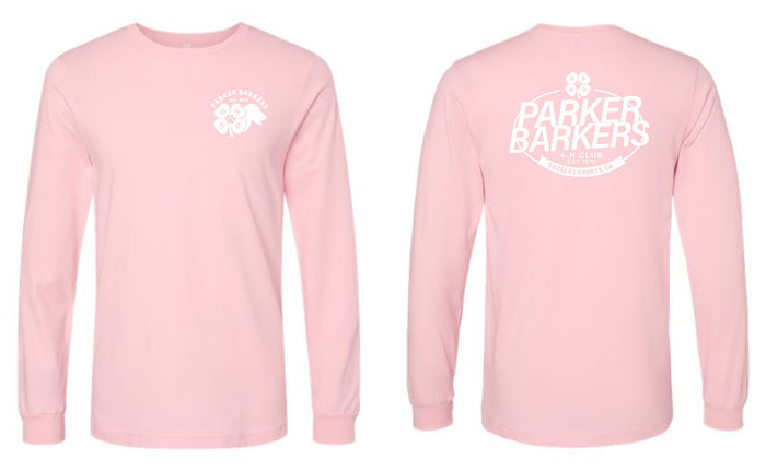 Parker Barkers Unisex Long Sleeve LOGO Tee