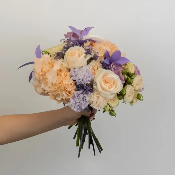 Pastels With Pizzazz Diy Flower Kit Vase - Image