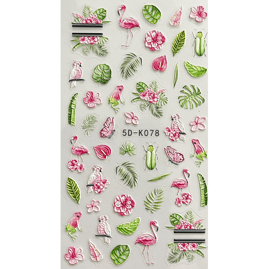 Pasties Textured 5D Decals - Pink Spring