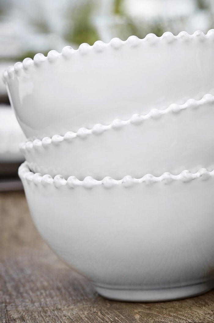 Pearl White Cereal Bowl