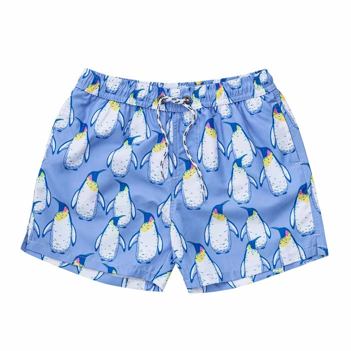 Penguin Patrol Volley Board Shorts - Destination PSP