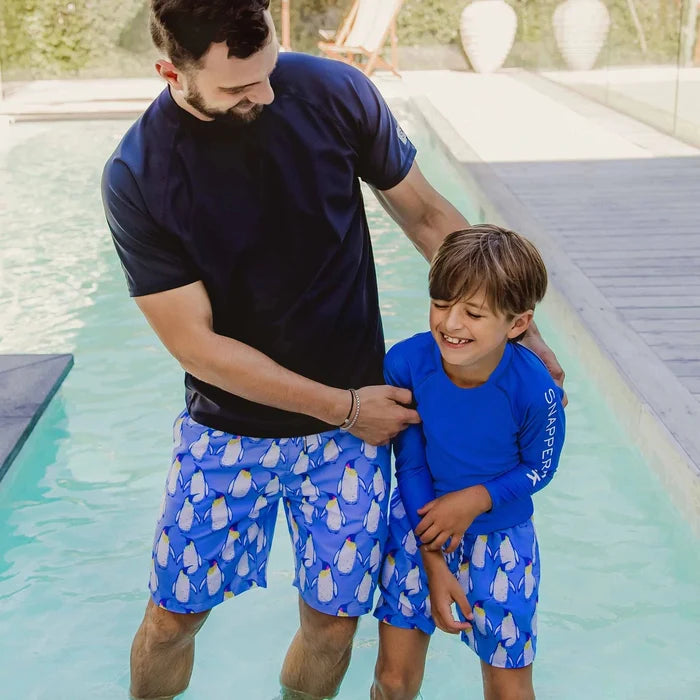 Penguin Patrol Volley Board Shorts - Destination PSP