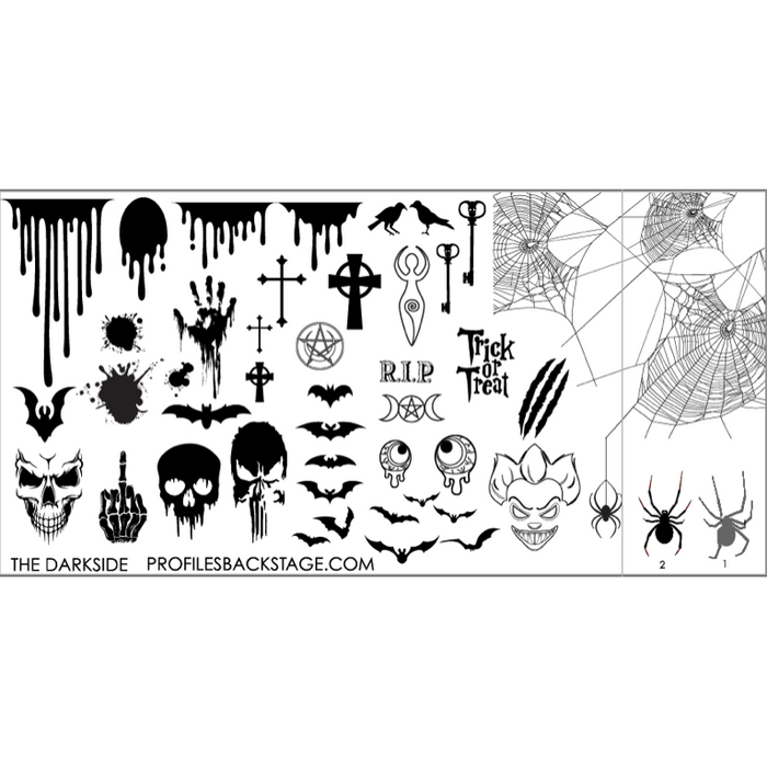 PF Stamping Plate The Darkside