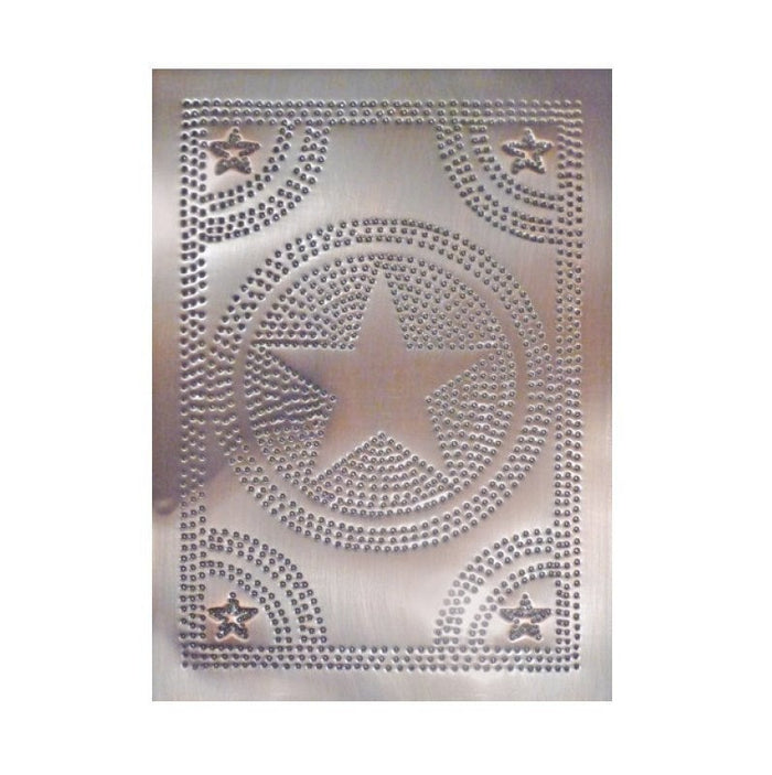 Pie Safe Tin Federal Star panel