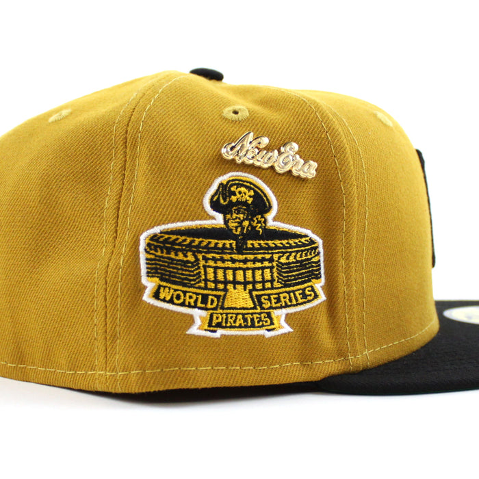 Pittsburgh Pirates 1971 World Series New Era 59Fifty Fitted Hat (59FIFTY DAY - Team color Green Under Brim)