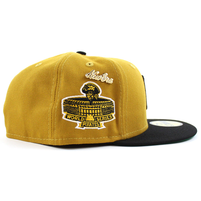 Pittsburgh Pirates 1971 World Series New Era 59Fifty Fitted Hat (59FIFTY DAY - Team color Green Under Brim)