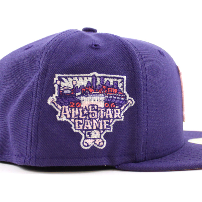 Pittsburgh Pirates 2006 All-Star Game 59Fifty New Era Fitted Hats (New Orchid Pink Under Brim)