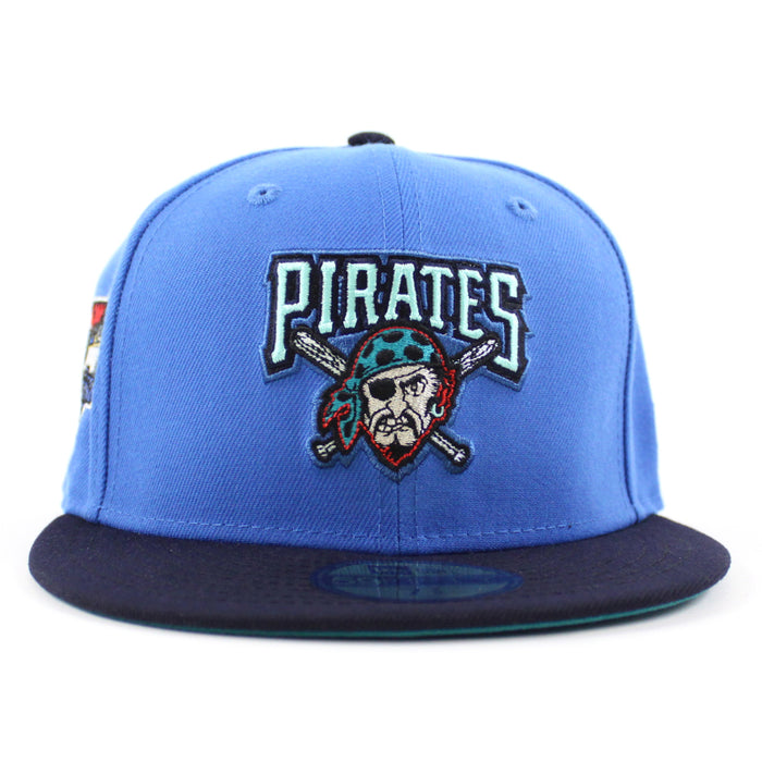 Pittsburgh Pirates 2006 All Star Game New Era 59Fifty Fitted Hat (Blue Navy Aqua Under Brim)