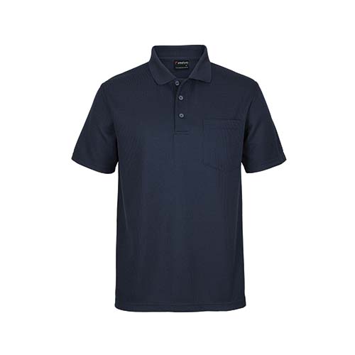 Podium Waffle Pocket Polo | 7WPP