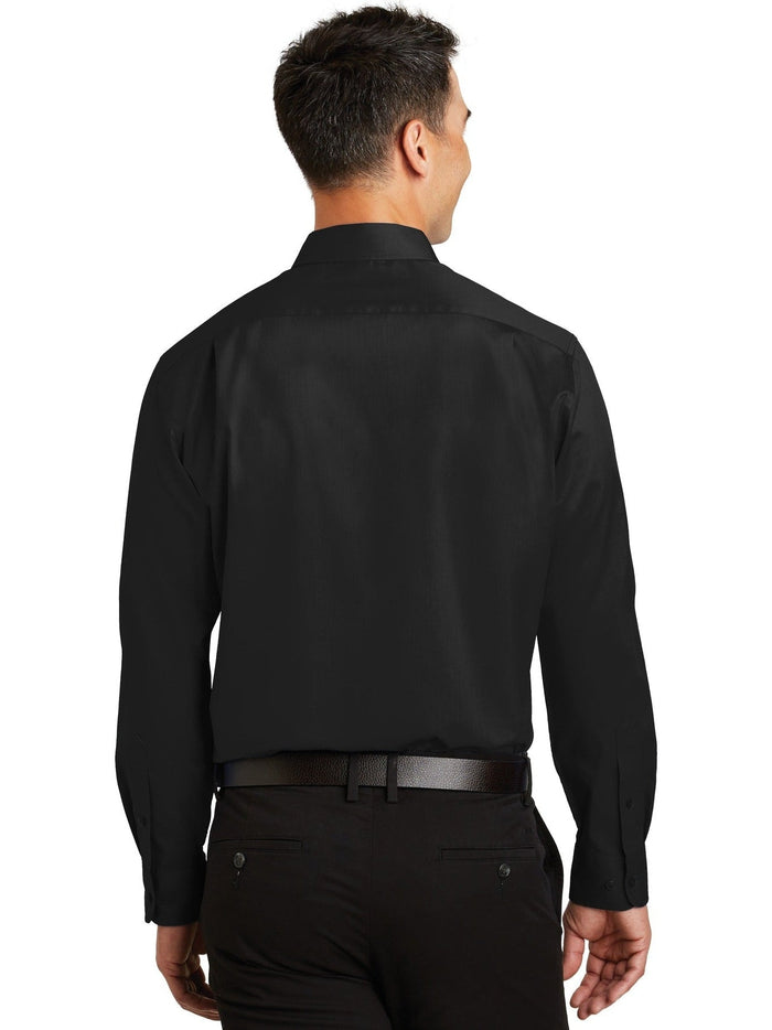 no-logo Port Authority Tall Superpro Twill Shirt-Regular-Port Authority-Thread Logic