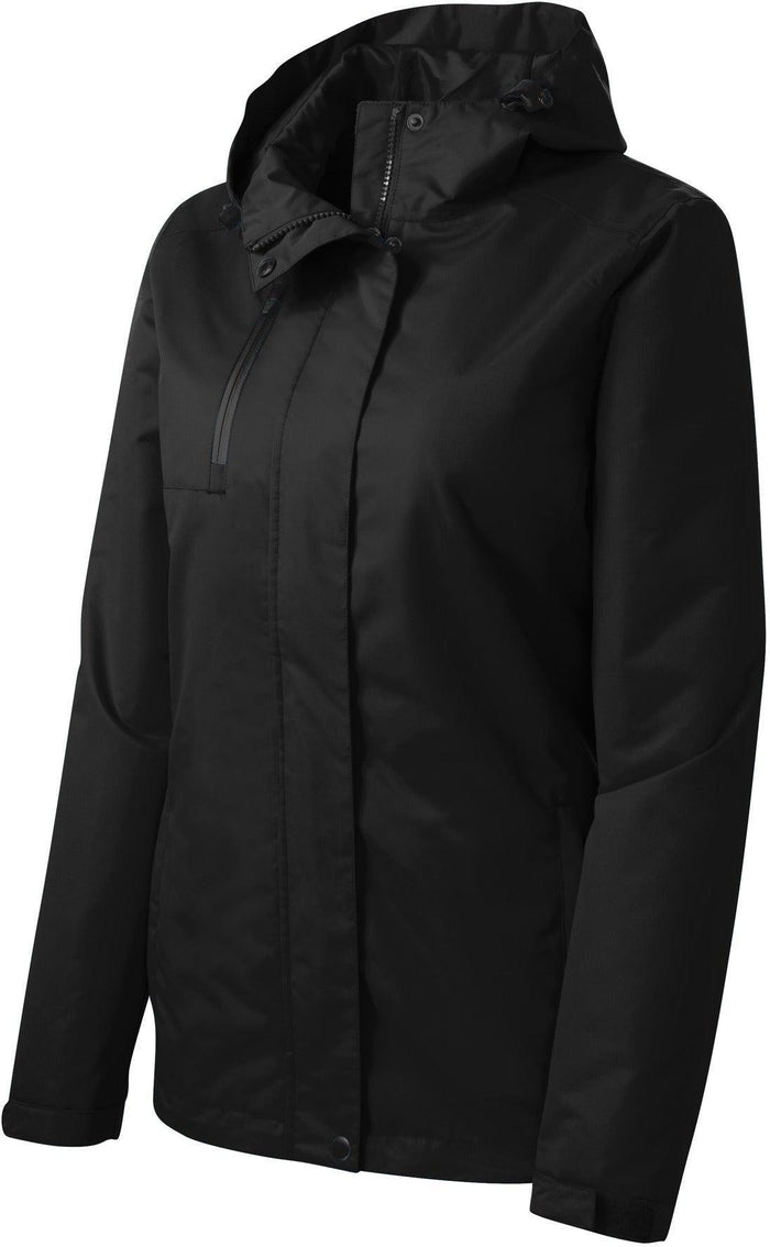 Port Authority Ladies All-Conditions Jacket-Regular-Port Authority-Black-S-Thread Logic