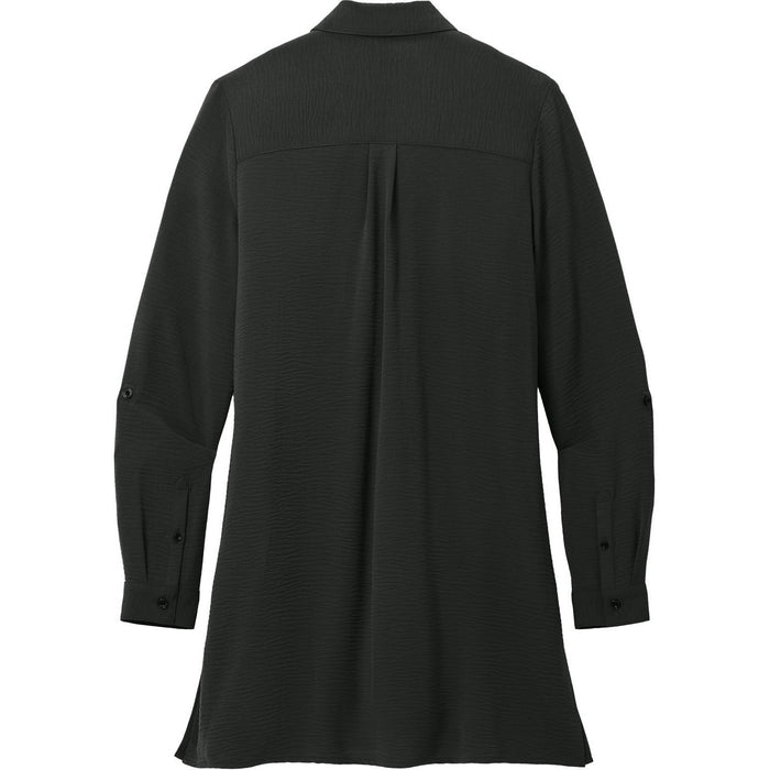 no-logo Port Authority Ladies Textured Crepe Long Tunic-Port Authority-Thread Logic