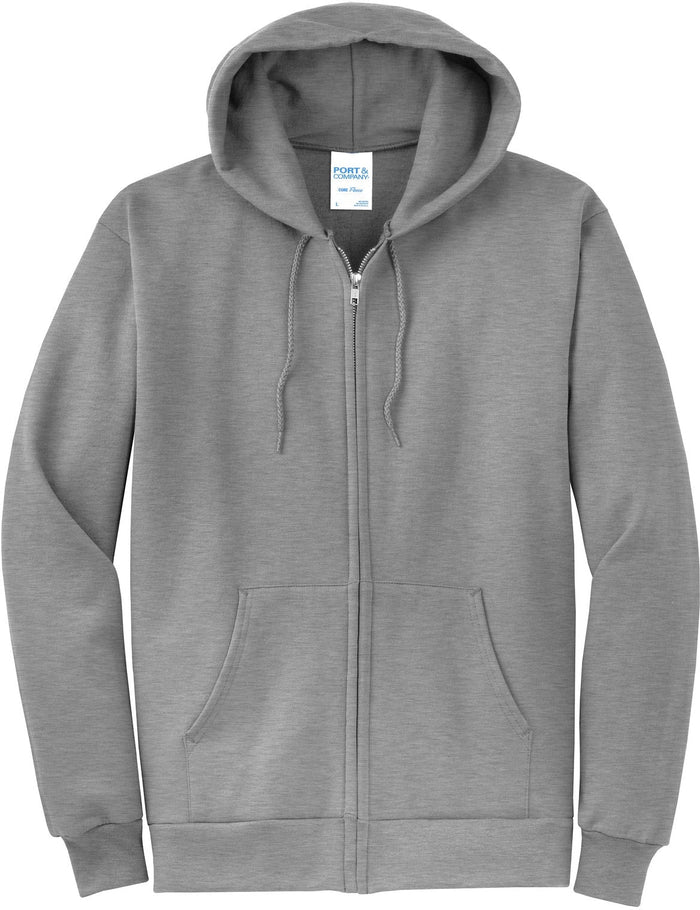 Port & Company Core Fleece Full-Zip Hooded Sweatshirt
