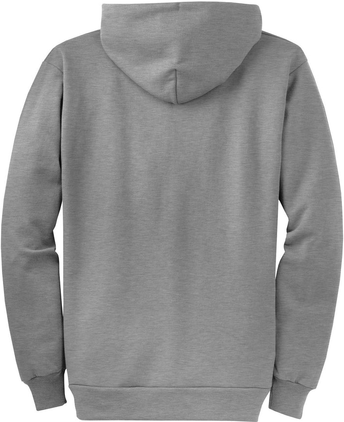 no-logo Port & Company Core Fleece Full-Zip Hooded Sweatshirt-Regular-Port & Company-Thread Logic