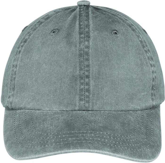 Port & Company Pigment-Dyed Cap-Regular-Port & Company-Charcoal-OSFA-Thread Logic