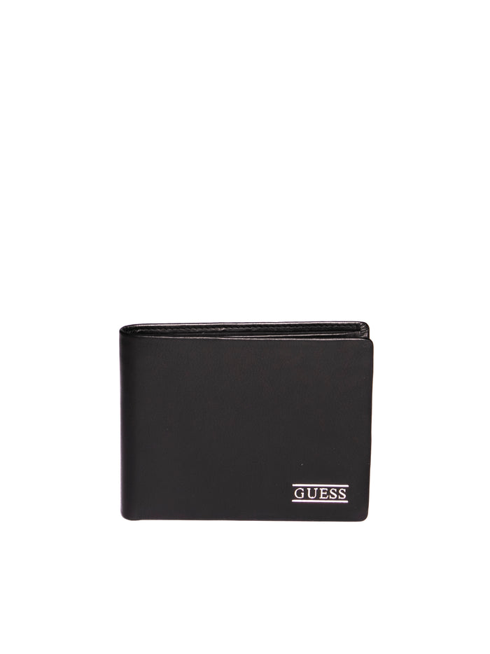 GUESS portafoglio boston nero SMNEBR.BOSTON LEA20-BLACK