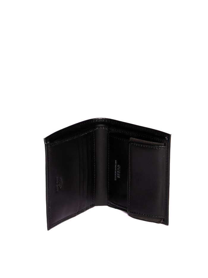 GUESS portafoglio certosa nero <BR/> SMCSLE.MITO LEA22-BLACK