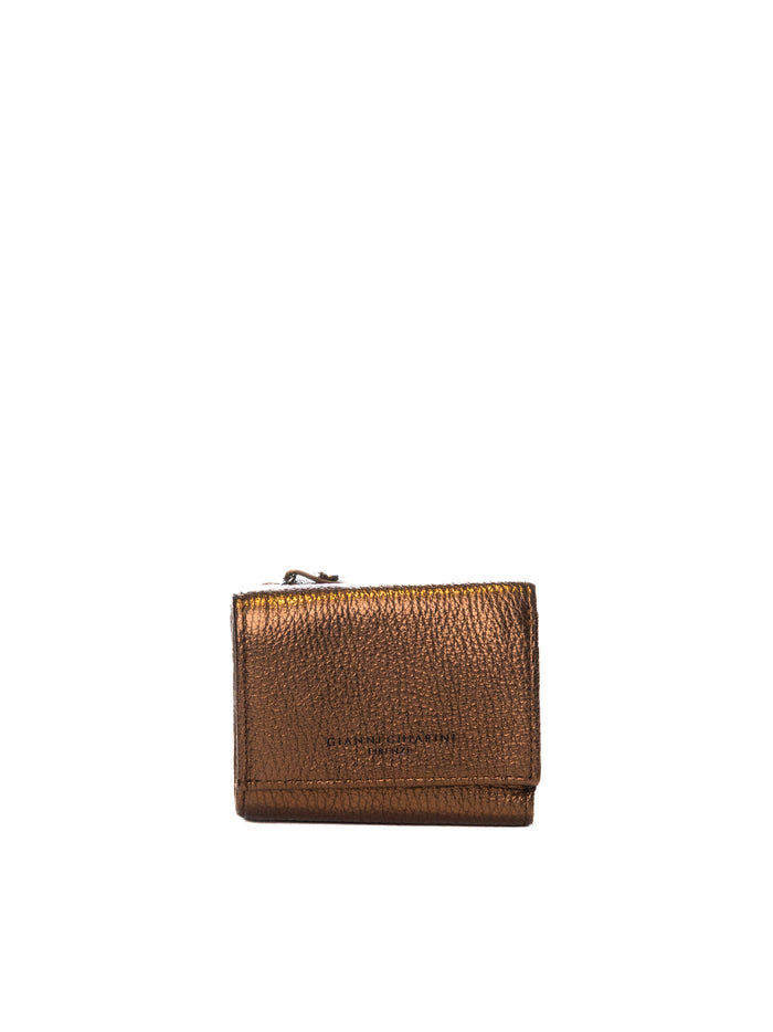 GIANNI CHIARINI portafoglio pelle t. moro W5065 PELLE TOASTED-T.MORO