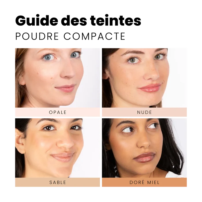 Poudre compacte bio matifiante Charlotte Bio