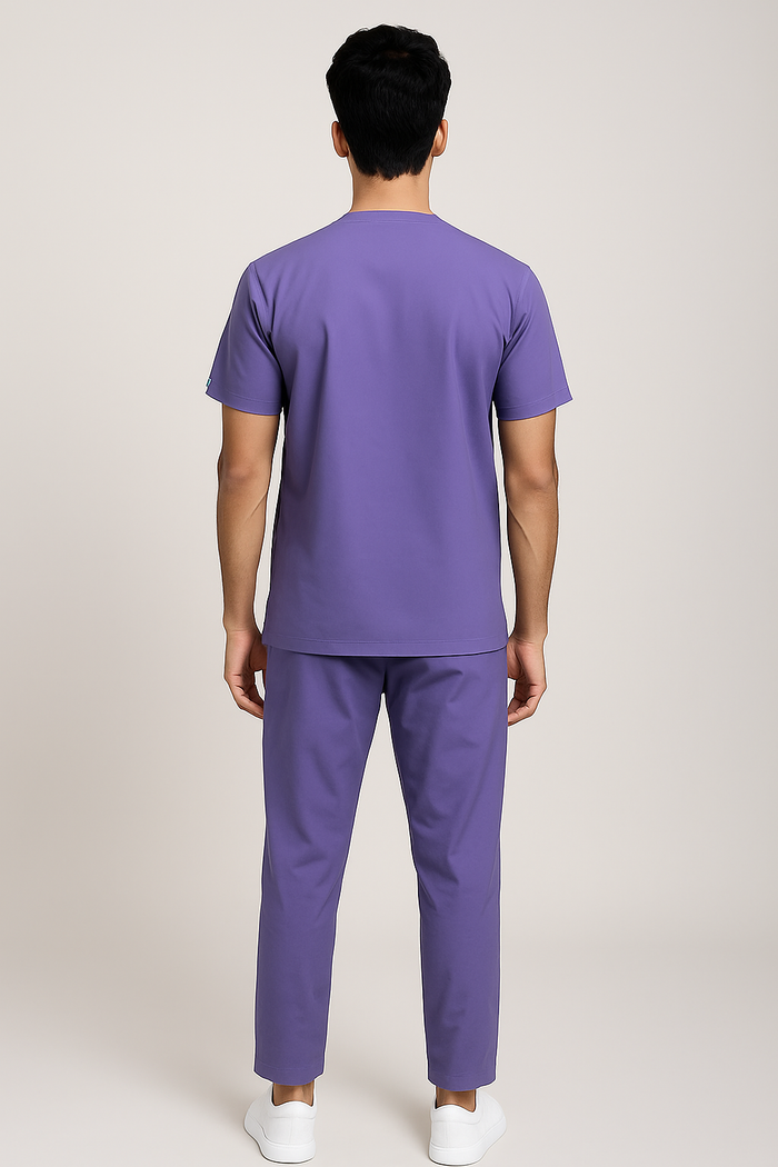 PRESTIGE 4 POCKET V NECK (VIOLET) ACTIVE SCRUB