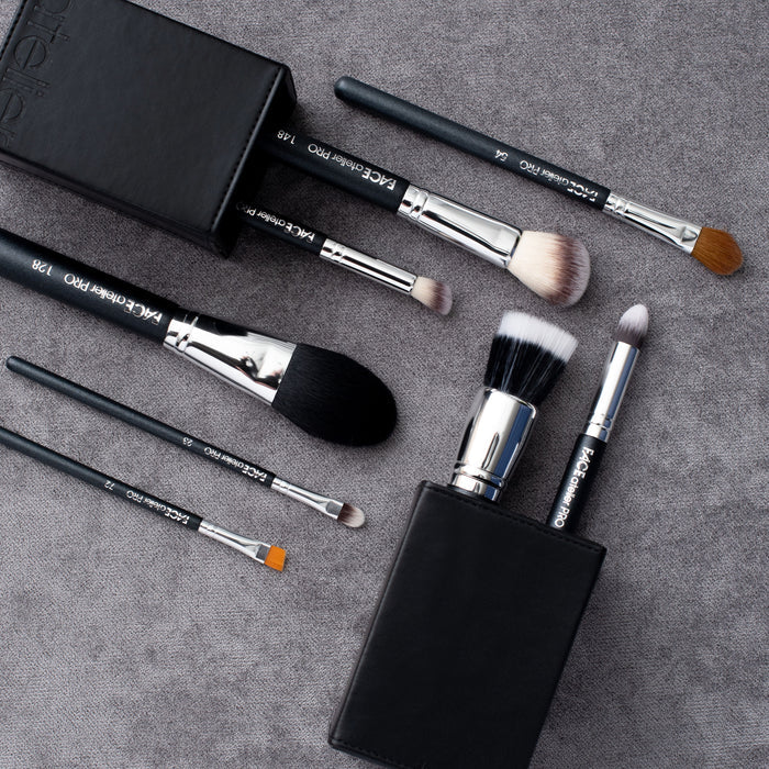 PRO SERIES SYNTHETIC BRUSH SET with MAGNETIZED CASE