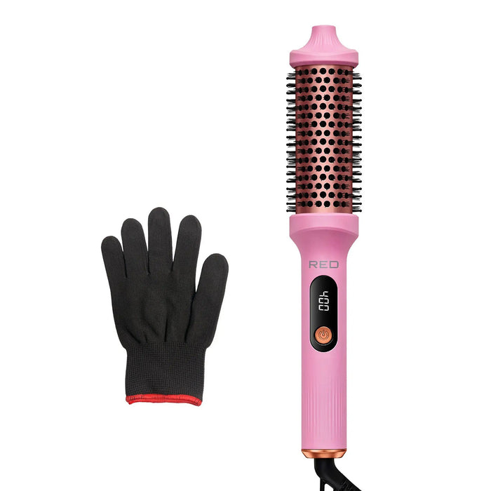 Red Electric Heated Roll Brush