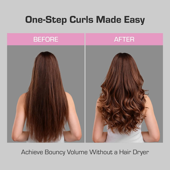 Red Electric Heated Roll Brush